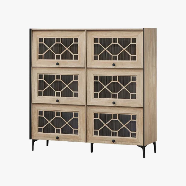 Toluca Storage Cabinet 6 Doors