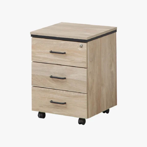 Adaven Pedestal 3 Drawers - Image 2