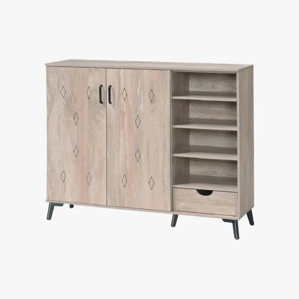 Rozet Shoe Cabinet 3 Doors - Image 2