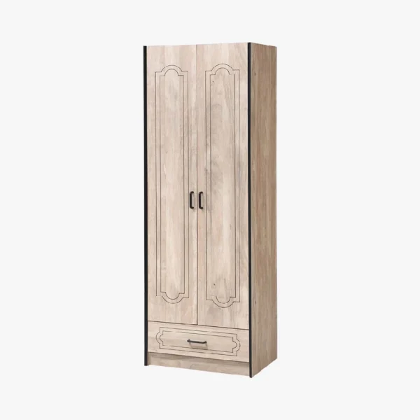 Quinn Wardrobe 2 Doors 1 Drawers 1800