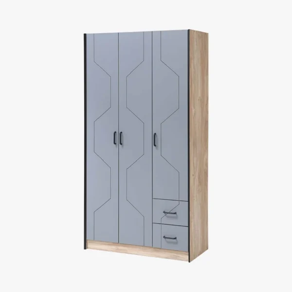 Quinn Wardrobe 3 Doors 2 Drawers 1800 - Image 2